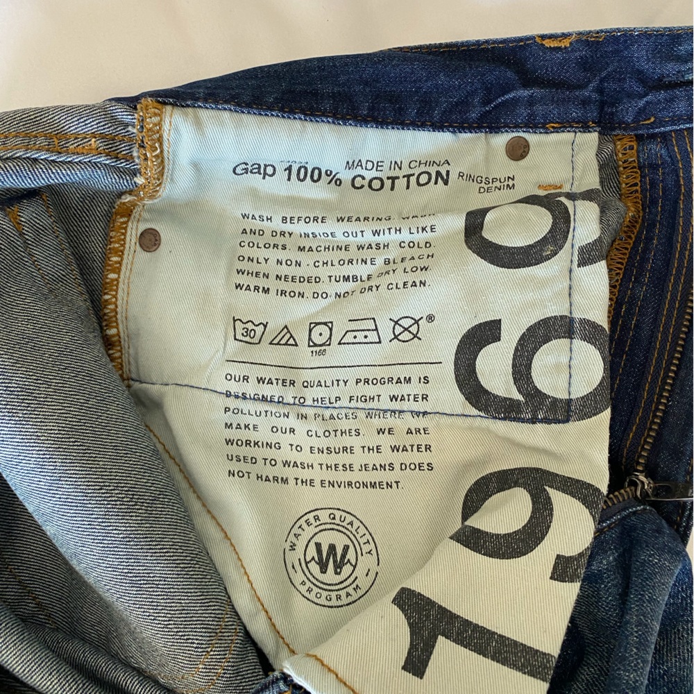 Gap 1969 Jeans 34x32 - Picture 3 of 4